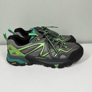 Merrell Hiking Shoes - Women's 7.5 Capra Sport Grey/ Wild Dove - Vibram